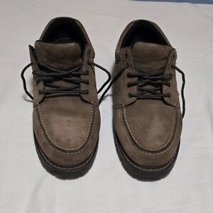 Earth Shoes Mack Brown Leather Men's Size 14 EUC